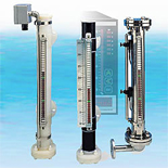 Level indicator with magnetic strips - for the side mounting ER-BI