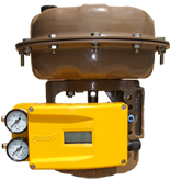 Pneumatic drive-for valves