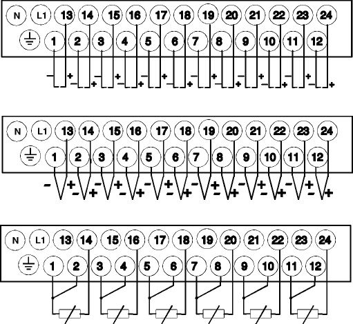 To return on a previous page click on image