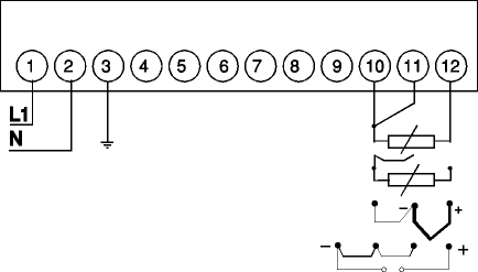 To return on a previous page click on image