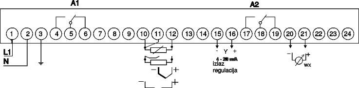To return on a previous page click on image